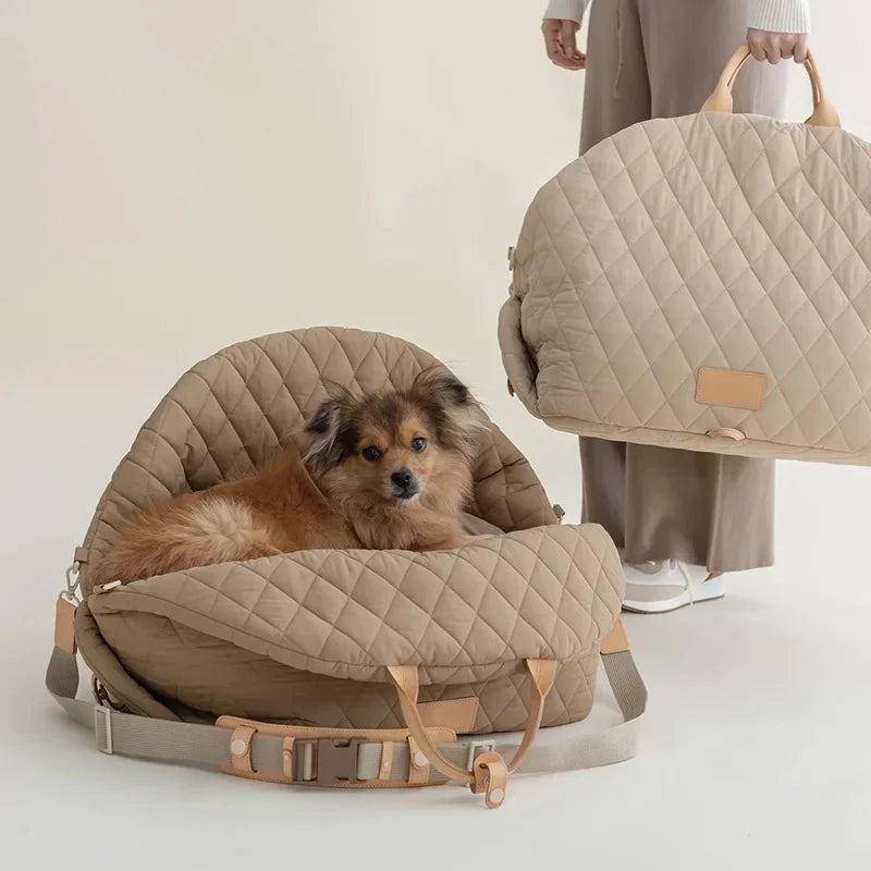 Sac de transport pour petit chien de luxe