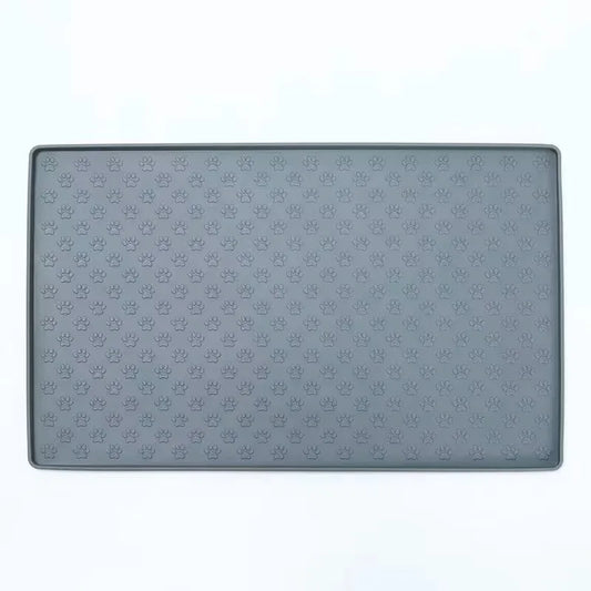 Tapis chien gamelle avec rebord