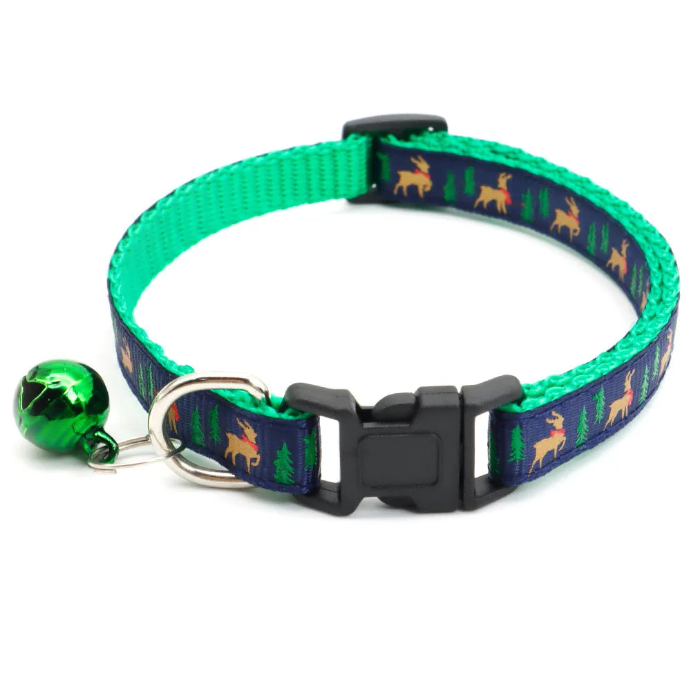 Collier chien noel