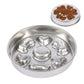 Gamelle anti glouton chien inox