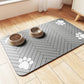 Tapis absorbant gamelle chien