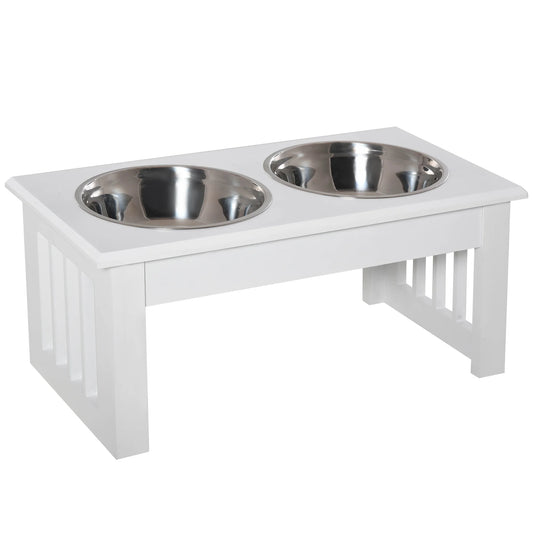 Gamelle inox chien avec support