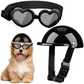 Casque chien pour side car