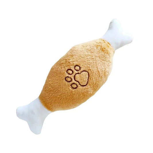 Os en peluche pour chien