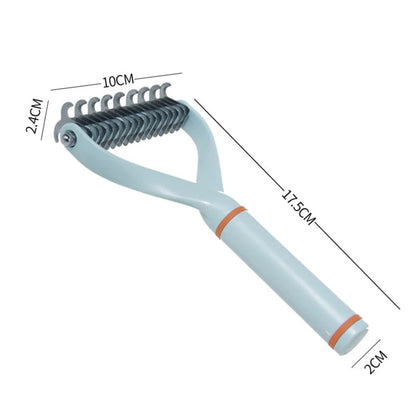 Brosse chien poil mi long