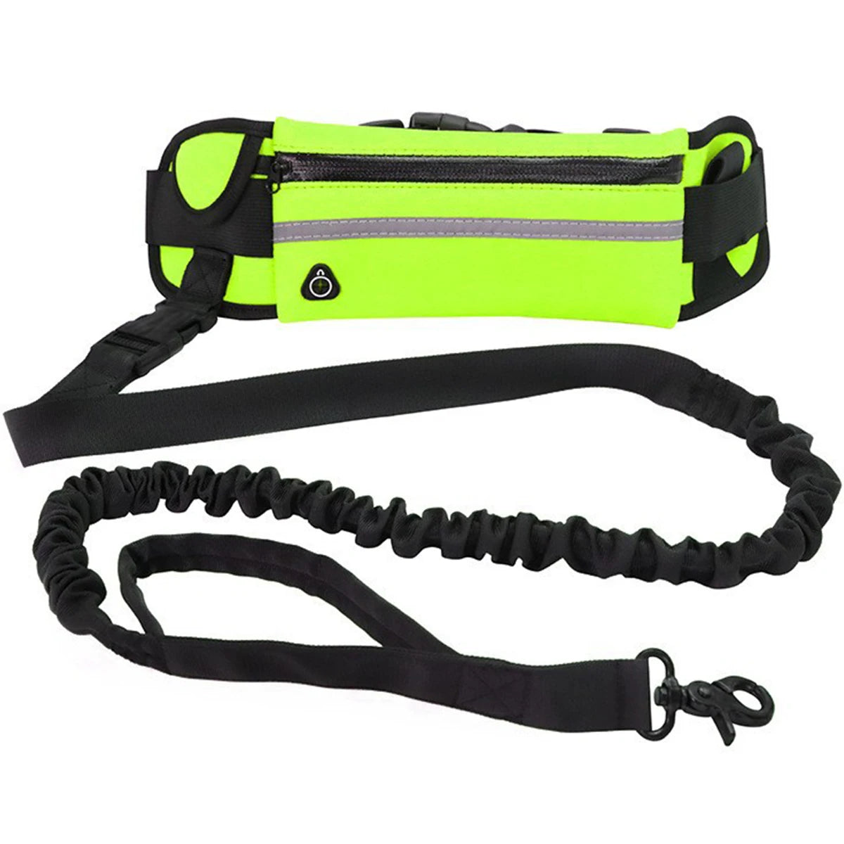 Ceinture laisse main libre pour chien