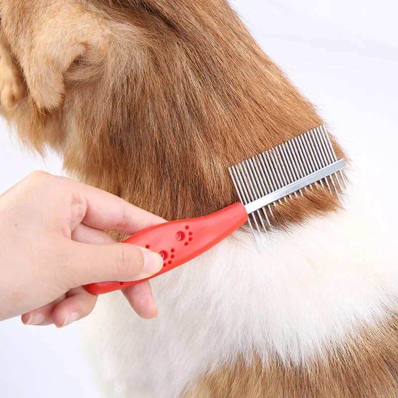 Peigne epilation chien